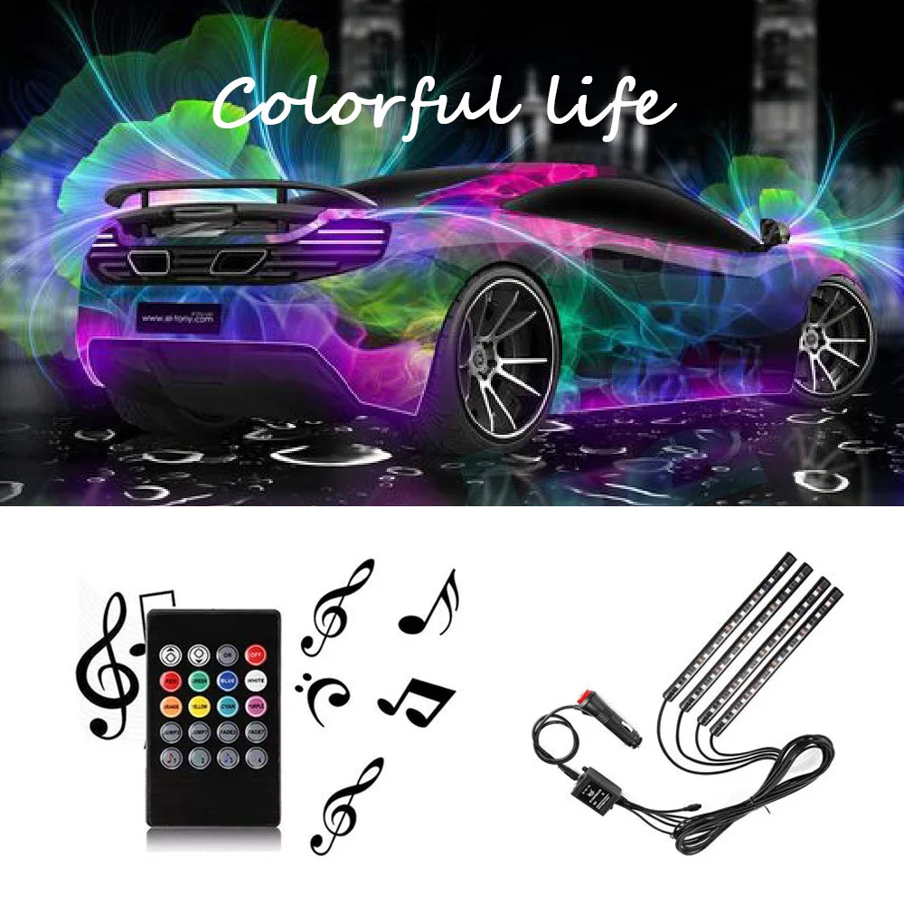 RGB Светодиодная лента лампа автомобильная полоса светильник 5050SMD DC 5 в 12 В гибкий светодиодный светильник лента ТВ Настольный фоновый Смещенный светильник ing