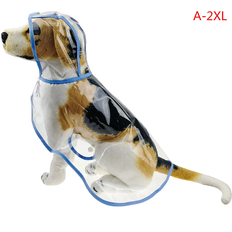 1 шт. товары для домашних животных Водонепроницаемый дождевик собак с капюшоном