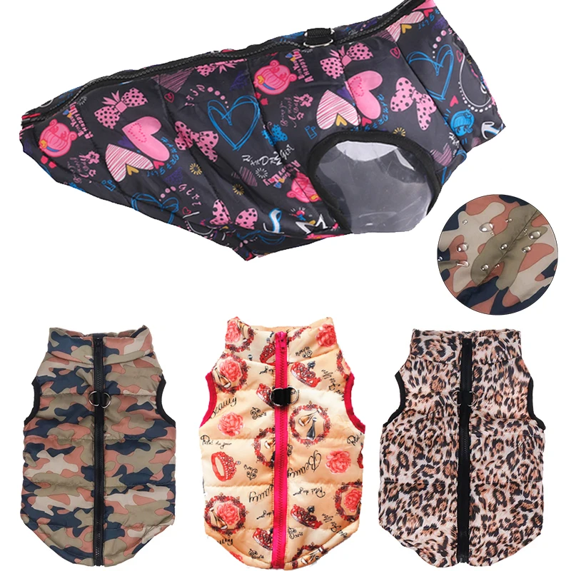 Теплая одежда для маленьких собак ветрозащитное зимнее пальто куртка мягкая