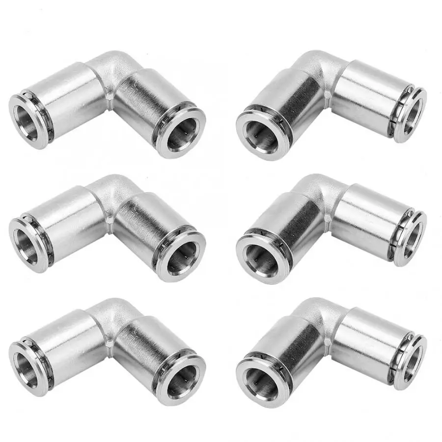 2 шт. медный никелированный локоть 90 градусов воздушный шланг пневматический