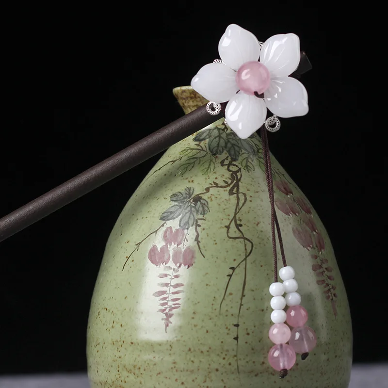 BYSPT симпатичная Этническая шпилька для волос женщин цинковый сплав палочки