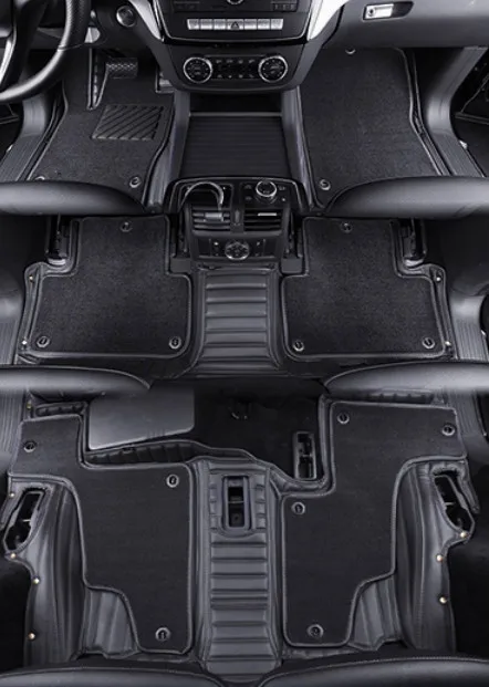 

High quality! Custom special car floor mats for Volvo XC90 7 seats 2014-2002 waterproof double layers car carpets for XC90 2010