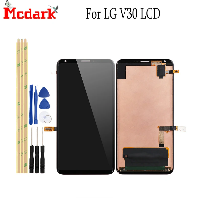ЖК-экран 6 0 дюйма для LG V30 H930 VS996 LS998U H933 Сменные аксессуары ЖК-дисплей + сенсорный