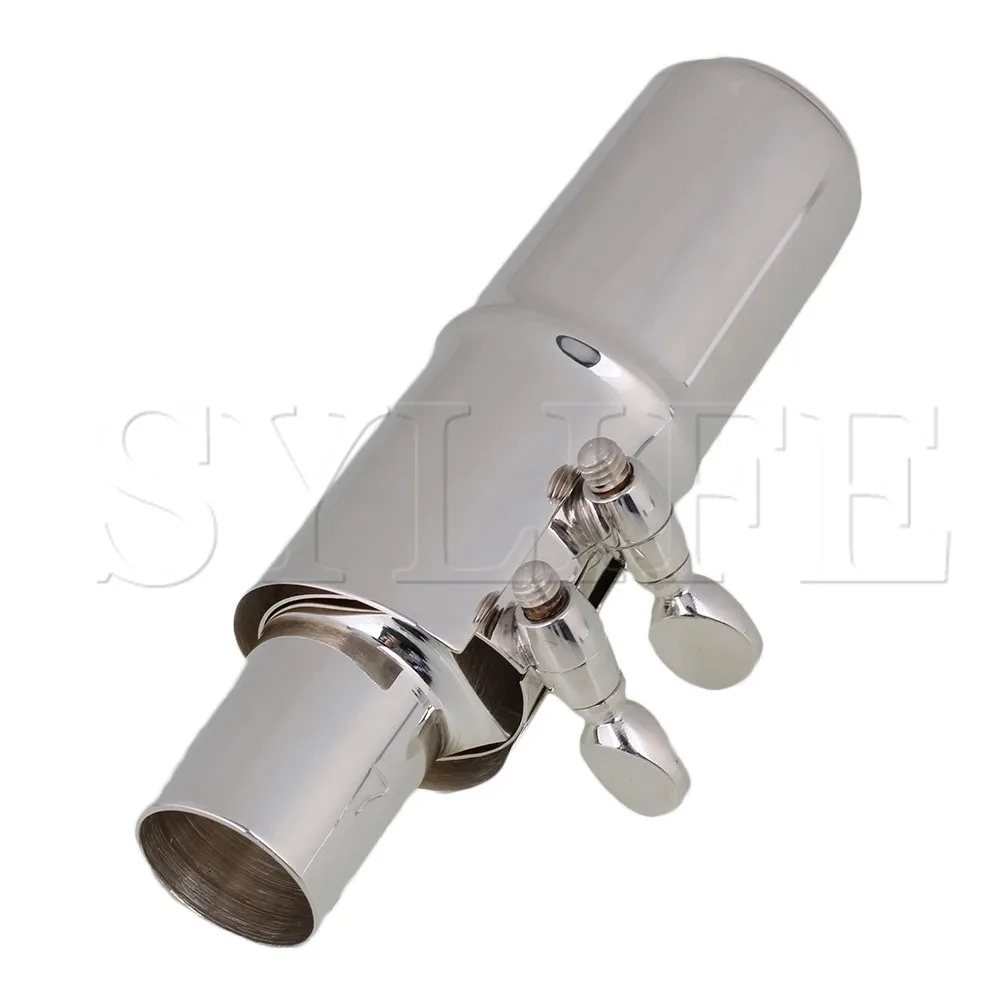 #7 Серебряный набор мундштуков для e-плоский альт-саксофон Никель-покрытием |