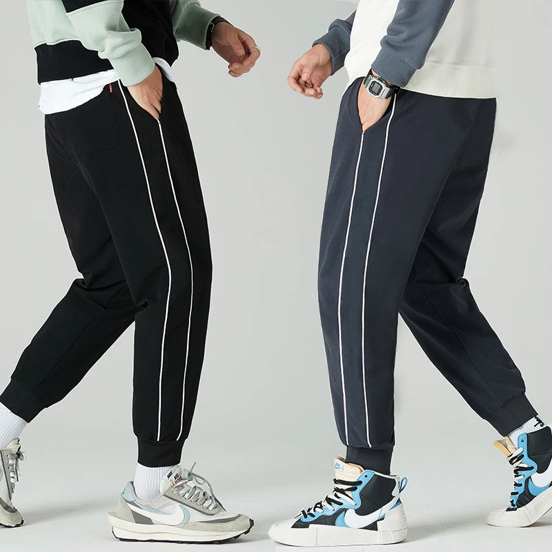 

Новые мужские модные свободные спортивные брюки в Корейском стиле