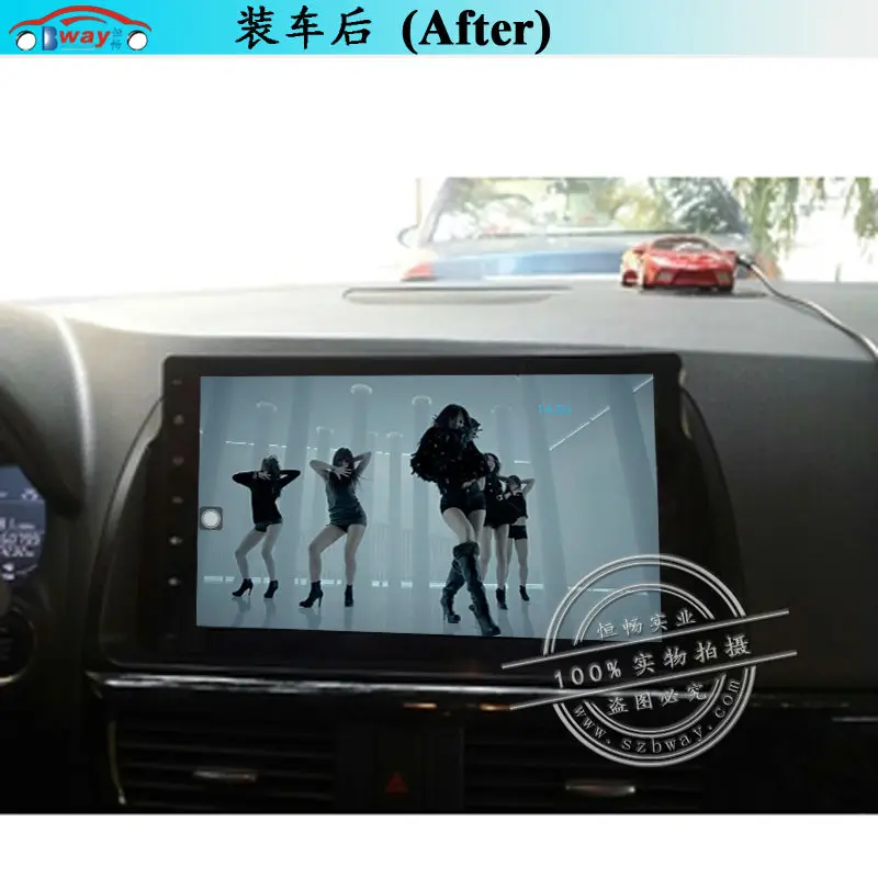 

Bway 10.2" car radio gps for MAZDA CX-5 android 7.0 car dvd player with bluetooth,GPS Navi,SWC,wifi,Mirror link,DVR