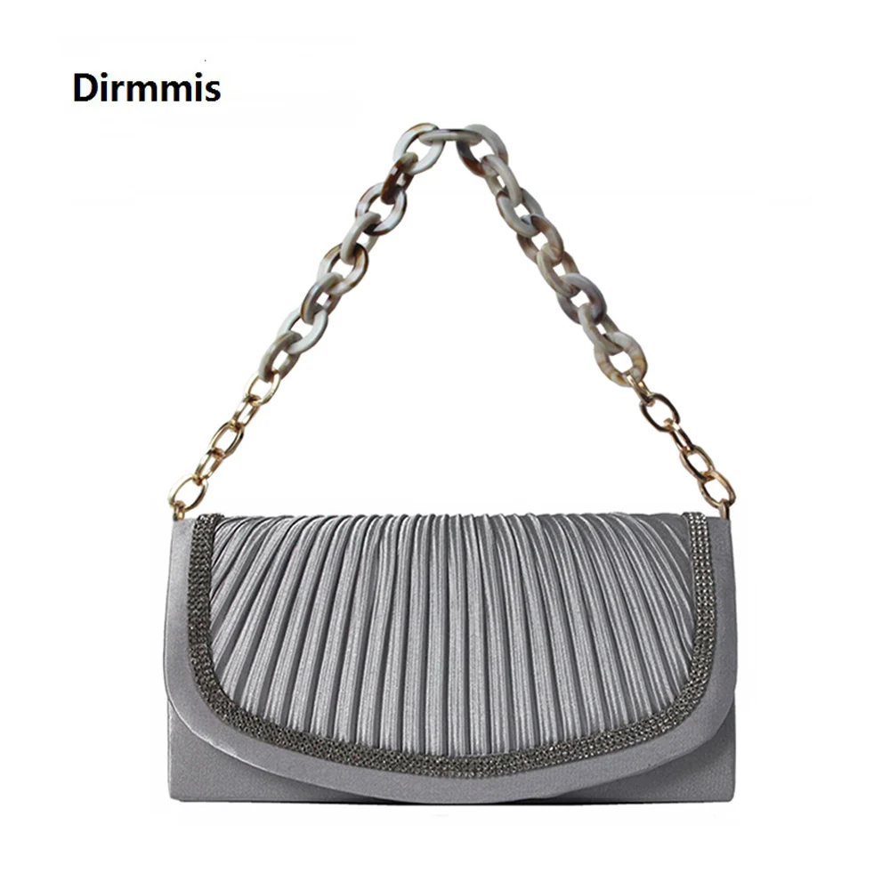 

Модный женский кошелек, однотонные Роскошные винтажные вечерние сумочки серебристого цвета с бриллиантами на плечо, повседневный Дамский ...