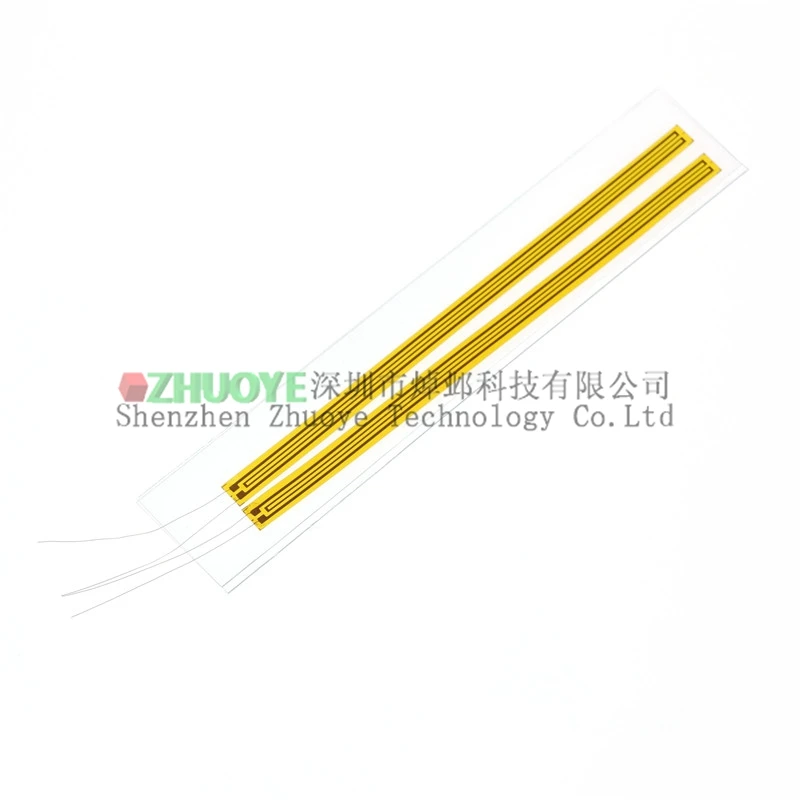 

Датчик деформации для бетона, фотофольгированный датчик деформации 100*3 120 Ом, высокоточный датчик