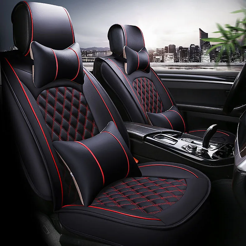 Универсальные чехлы из искусственной кожи на автомобильные сиденья для KIA K2K3K4K5 Kia