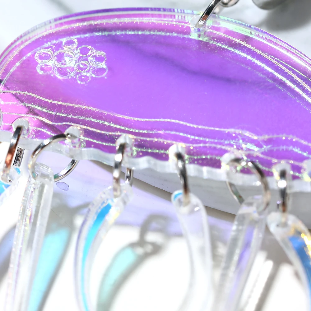 XIYANIKE Resin Acrylic Jellyfish Earrings Big Long Dangle Drop Ear Decoration Jewelry For Women Girls Cartoon Animal Charms 2019 | Украшения