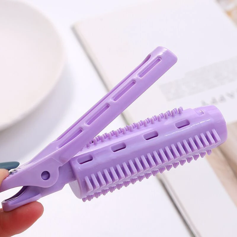 Korean Hair Root Fluffy Clip Artifact Bangs Fixed Cushion Natural Curl Shaped Hairpin |
