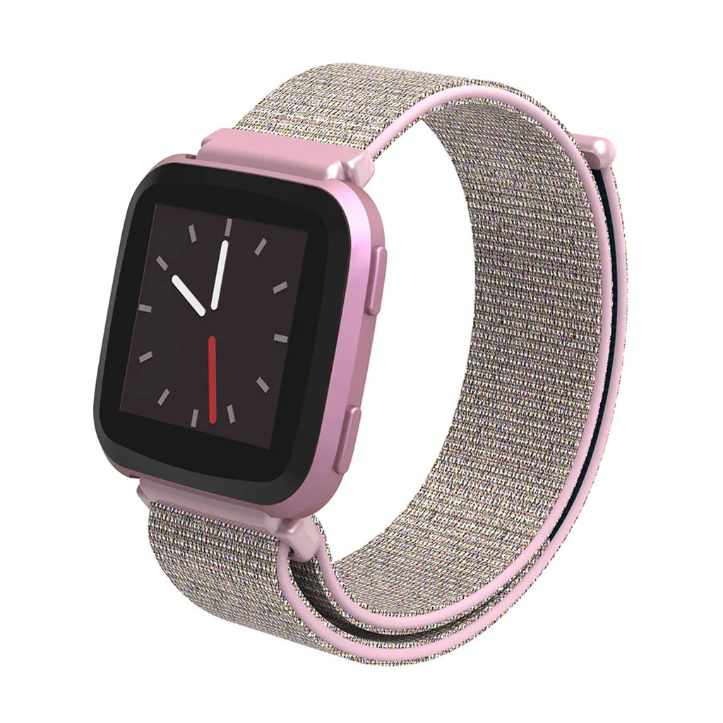 Для Fitbit Versa 2 ремешок Волшебная наклейка Нейлоновый Регулируемый сменный ремешок на запястье для Fitbit Versa 2 аксессуары FW3