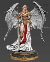 124 75mm 118 100mm resin model kits northern europe female martial god unpainted no color rw 343