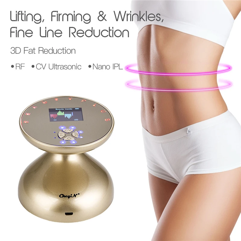 Электрический массажер для тела 3 в 1 RF массаж похудения омоложения кожи потери