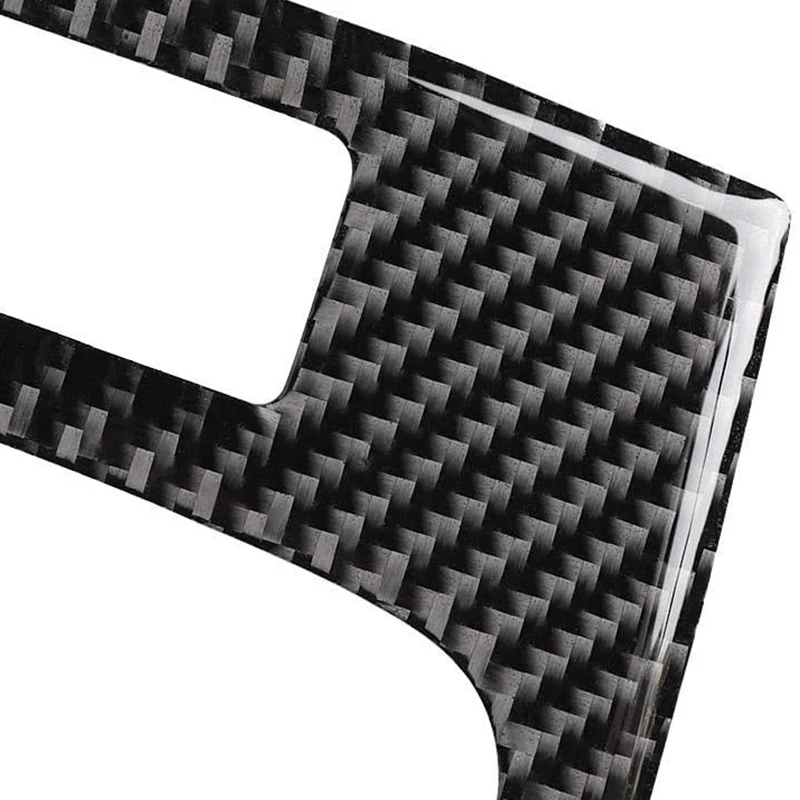 

Gear Shift Trim, True Carbon Fiber Gear Shift Panel Trim Frame Fits for B3 Series E46 M3 1998-2005