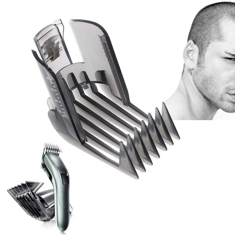 Hair Grooming Comb Clipper Trimmer Razor Guide Attachment for Philips QC5130 QC5105 QC5115 3-21mm Adjustable 2Pcs | Бытовая техника