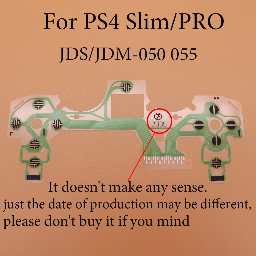 2 шт./лот для Dualshock 4 PS4 тонкий поляризационный фильтр Pro JDM-050 кнопки контроллера