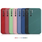 Чехол для Xiaomi Mi Note 10 Lite, чехол для Redmi Note 10 Pro 10T, жидкий силикон, ударопрочный бампер из ТПУ, мягкий чехол для телефона Mi Note 10 Lite