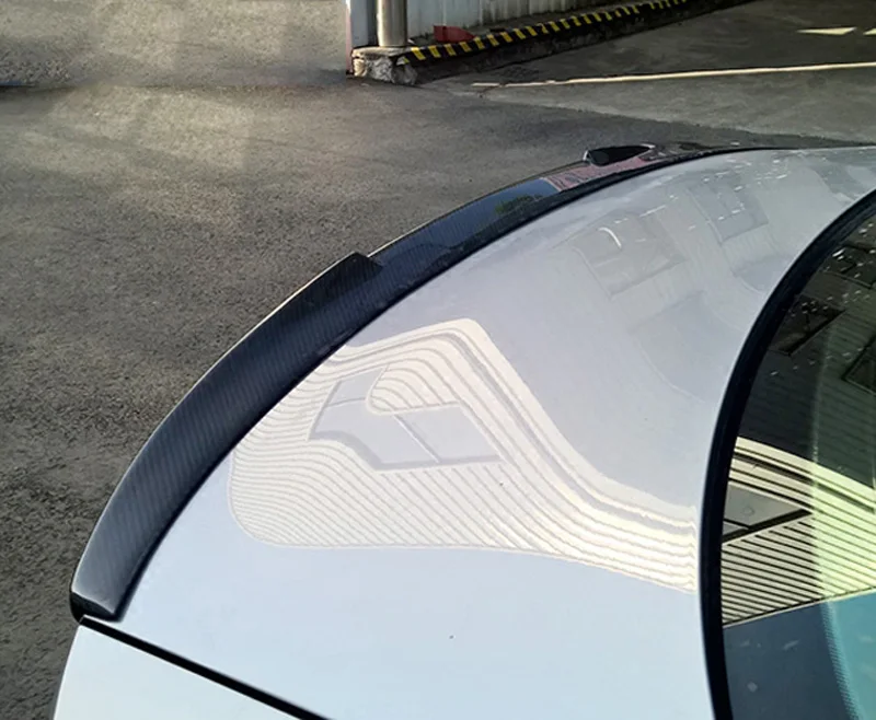Для Audi A3 S3 2014 2015 2016 Седан 4 двери M4 Стиль Высокое качество углеродное волокно