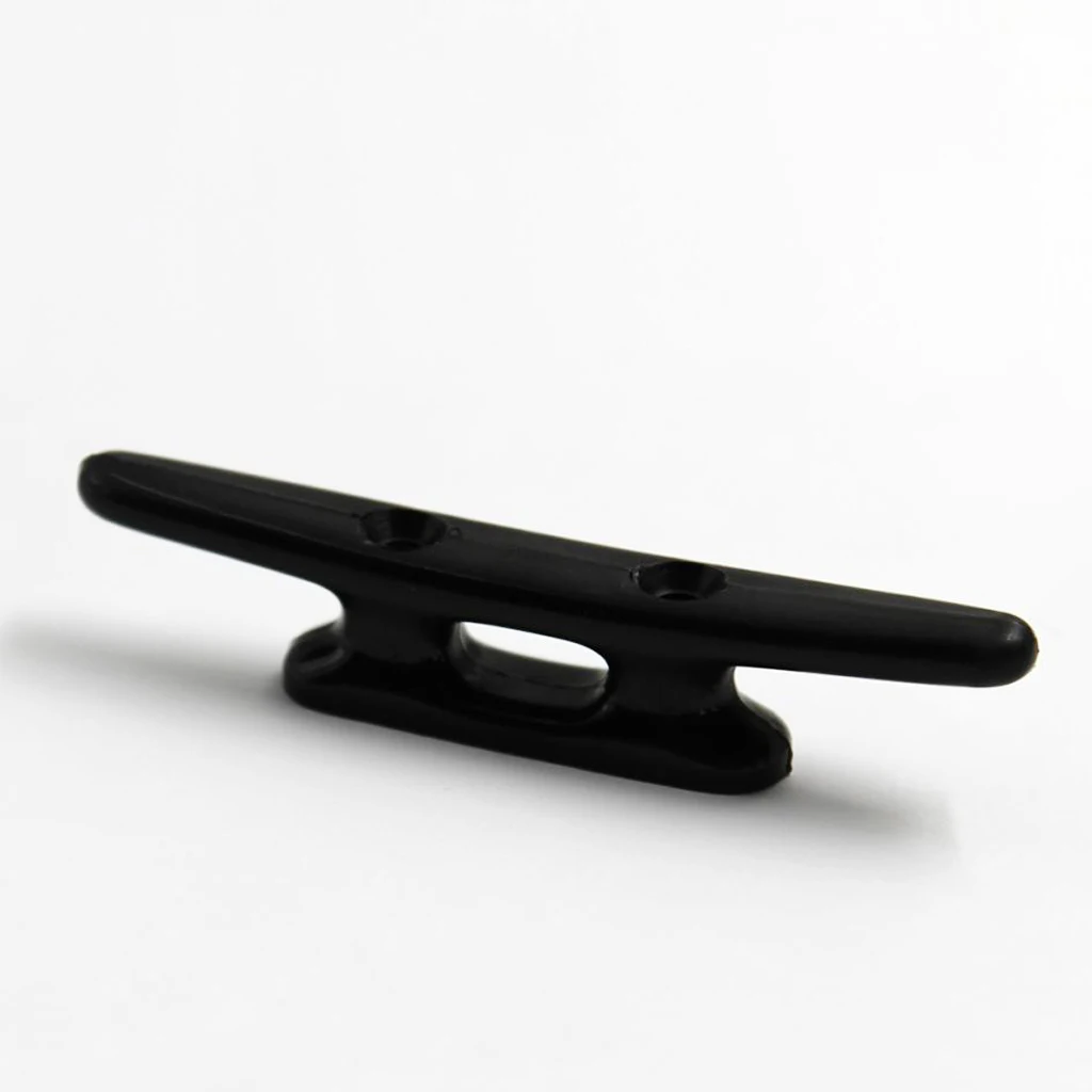 

1 шт. 4 'черная нейлоновая Закрытая база Морская Лодка и док-станция 4 in Cleat