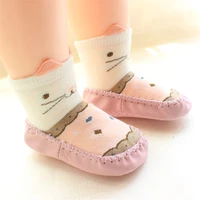 baby first shoes unisex toddler walker boys girls kids rubber soft sole floor shoes knit booties anti slip socks