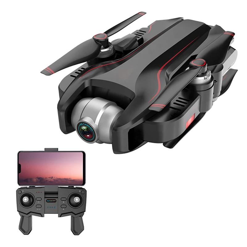 Новинка 2 4G 1080P двойная камера Радиоуправляемый Дрон Квадрокоптер