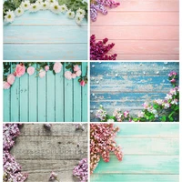 spring flower wood board photography backdrops photo studio props wooden floor vinyl photo backgrounds 21318mb 01