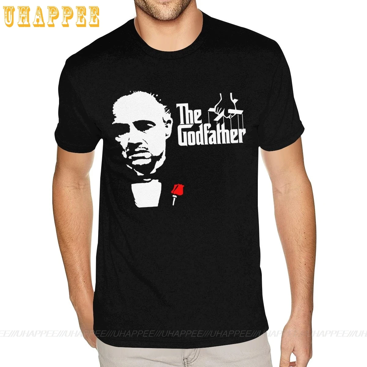 Мужские рубашки с короткими рукавами Pride Movie The Godfather хлопковые футболки вырезом