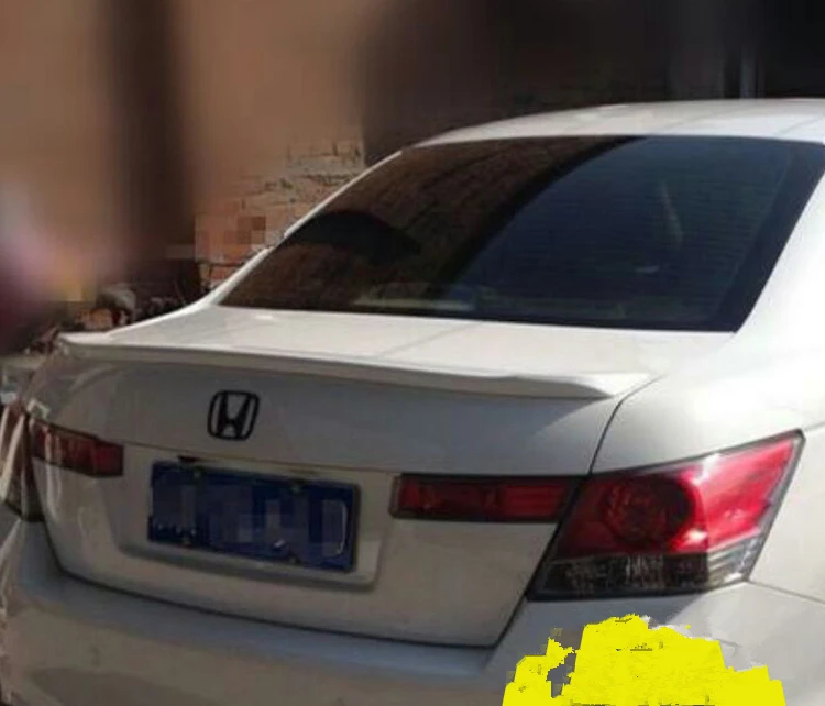 Для HONDA Accord спойлер 2008-2013 ZSK Высокое качество ABS Материал заднее крыло автомобиля