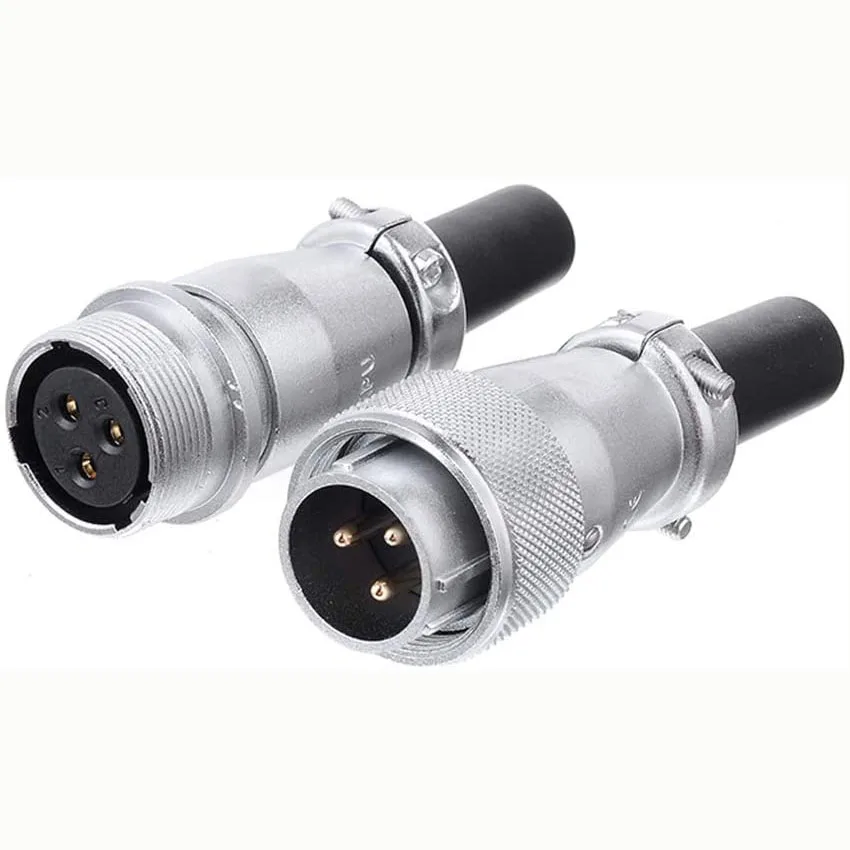 

Waterproof Metal Thread Panel M20 Connectors Electric Connectors 2 3 4 5 6 7 9 12 Pin Cable Wire Connector PCB Extention Cord