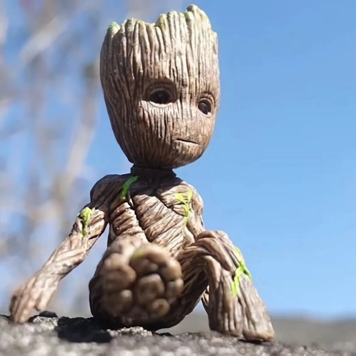 6 см Дерево человек Грут стражи Галактики с принтами &quotMarvel" "Мстители"