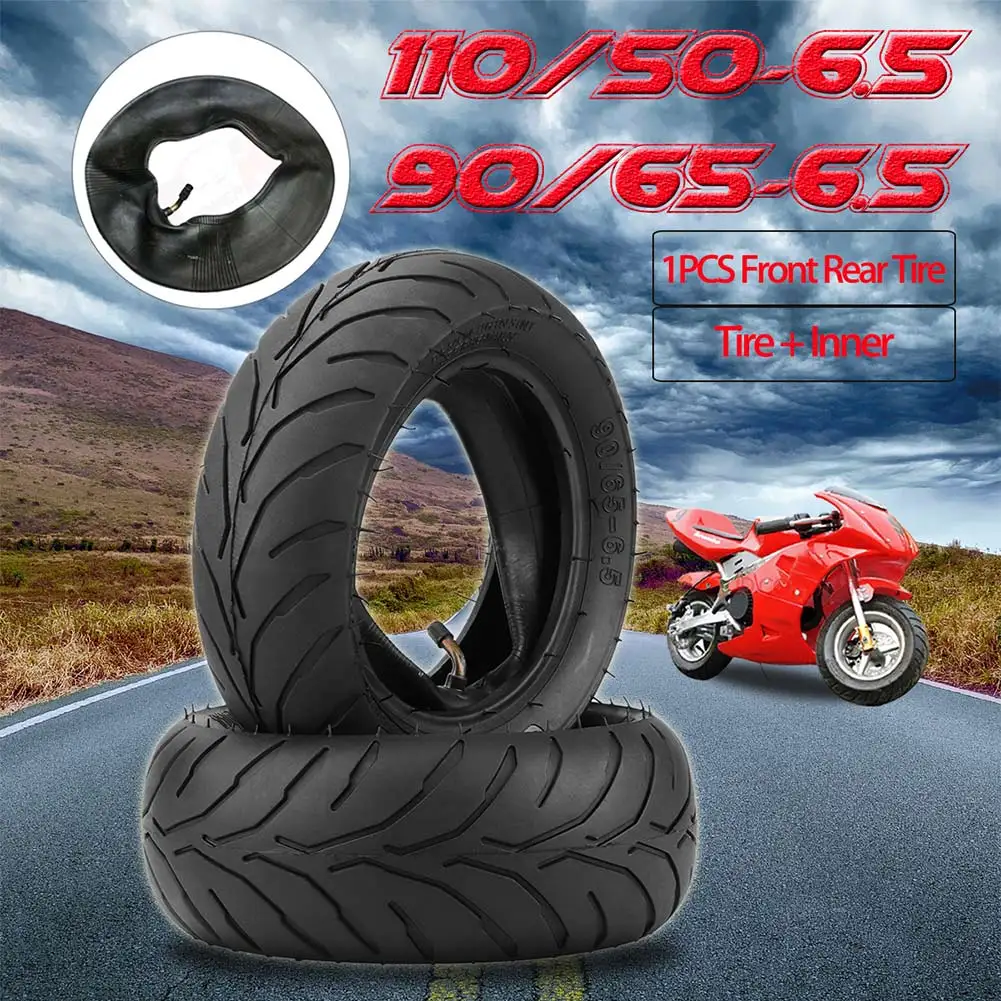 

Front Rear Tire+Inner Tube Kit for Mini Pocket Bike 90/65/6.5 110/50/6.5 for 47cc 49cc lpfk Kits Candle Making Arts Crafts Sewin