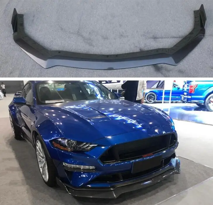 Высокое качество углеродного волокна передняя губа бампер крышка для Ford Mustang очень хорошее
