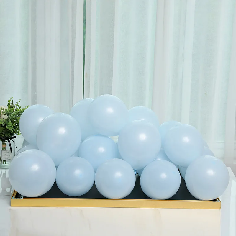 10 шт. красивый розовый надувной шар из алюминиевой фольги детский воздушный для