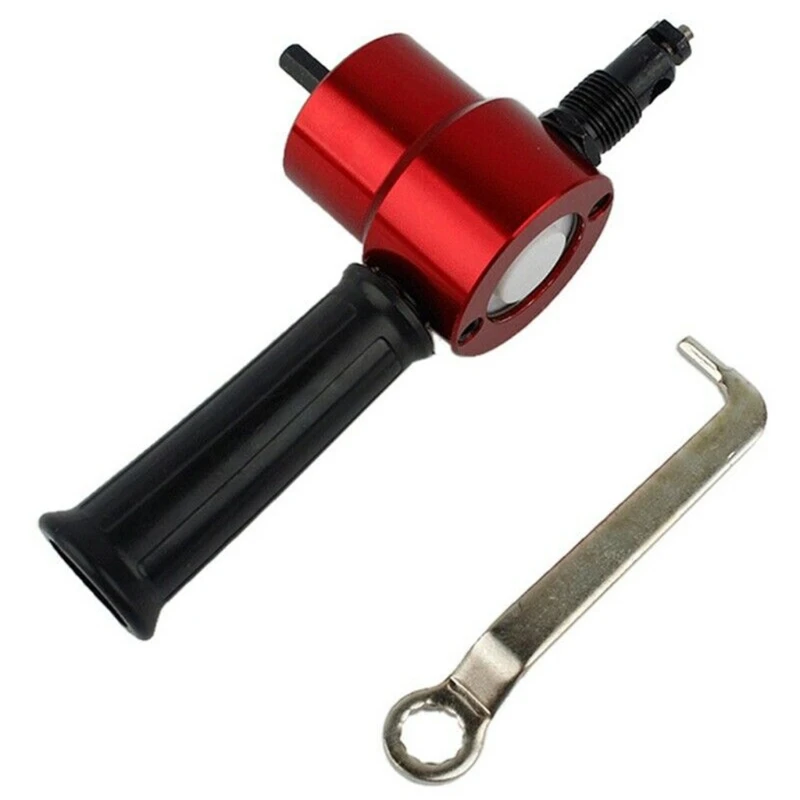 

Nibbler Drill Attachment Adjustable Drill Attachment with Extra Cutting Tool