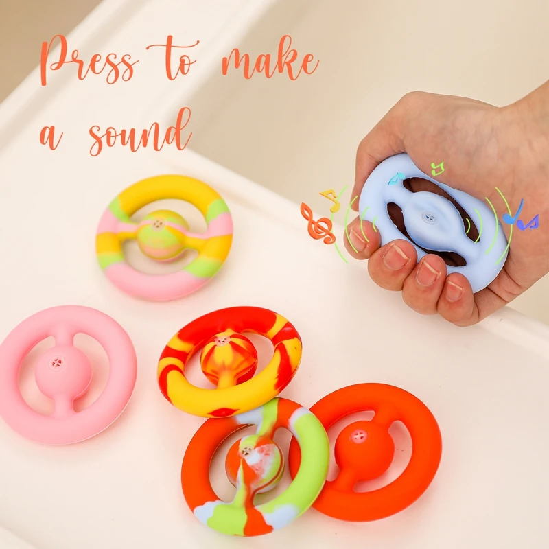 1 предмет Еда Класс силикон рукоятка игрушка для снятия стресса уменьшить