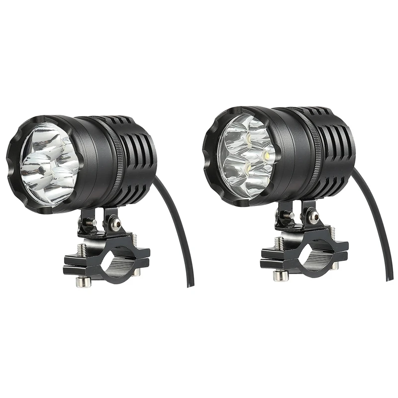

High Spotlight Super bright Motorcycle Boat Spot Driving Headlight Motorbike Fog E7CA