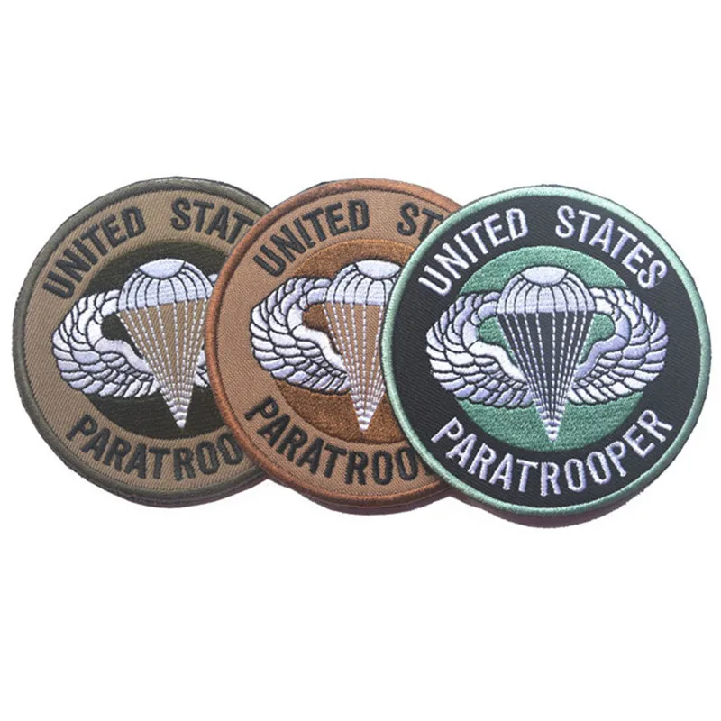 Патчи PARATRO США USAF военный армейский значок с воздушно качающимся воздухом