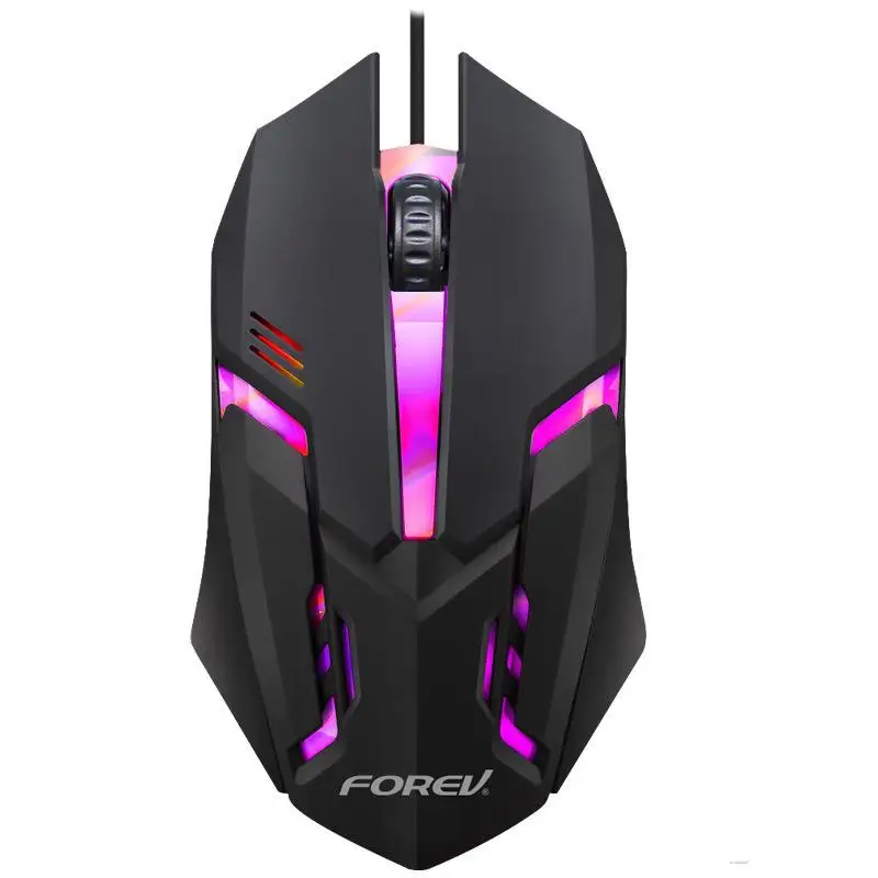 

Cool Color-Changing Wired Mouse Luminous Gaming Gaming Lnternet Cafe Desktop Business Office Mouse