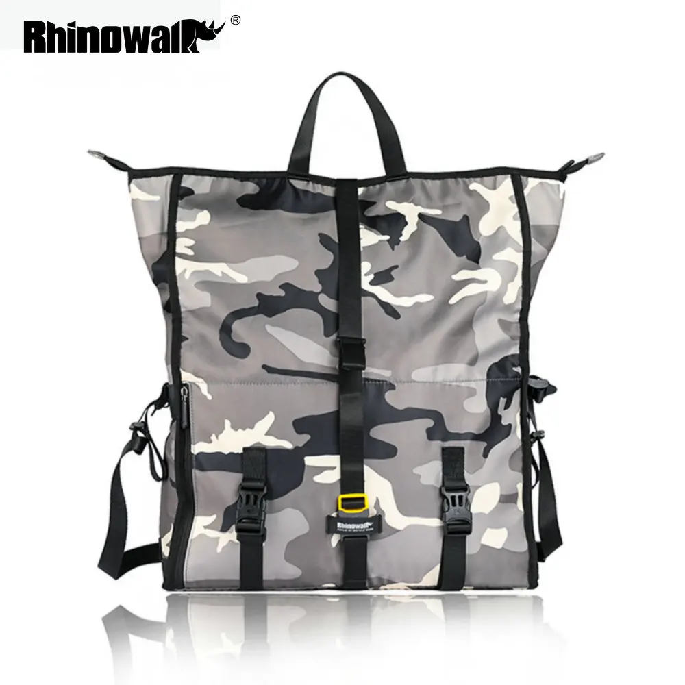 Rhinowalk велосипедная сумка на заднюю стойку, сумка для велосипедного седла, сумка для хранения, дорожная сумка для мужчин и женщин, сумка для фитнеса и бизнеса, Повседневная сумка