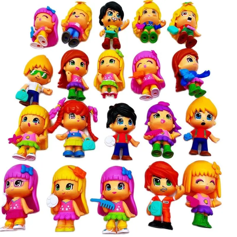 ПВХ Куклы 5 шт./лот Мультяшные экшн фигурки детские игрушки модели случайно