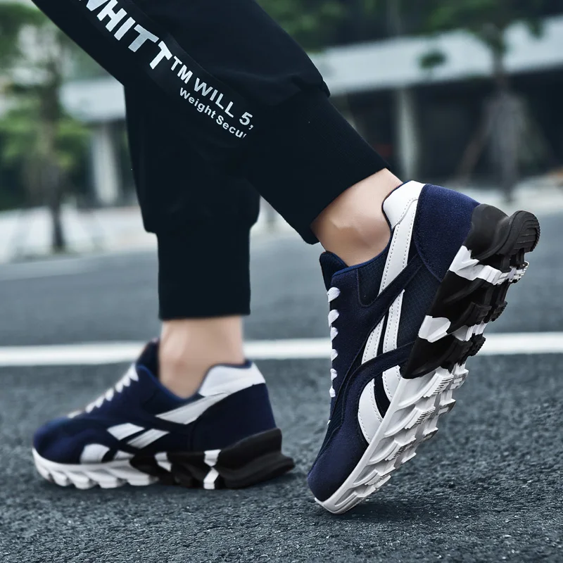 Кроссовки мужские легкие Нескользящие спортивная обувь для бега и ходьбы