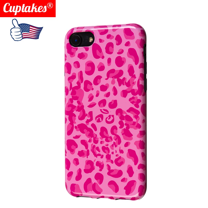 Роскошный глянцевый мягкий силиконовый чехол IMD для iPhone 11 Pro Max 7 8Plus X XS XR 6S 6 с