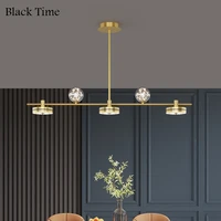 modern led pendant light indoor blackgold pendant lamp for dining room kitchen living room bedroom home decor lighting fixtures