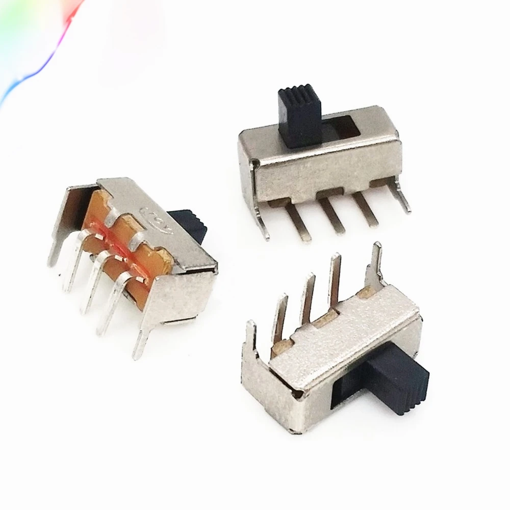 Бесплатная доставка 20 шт. SS12F23 Переключатель горизонтальный SS 12F23 4 мм пятиножный