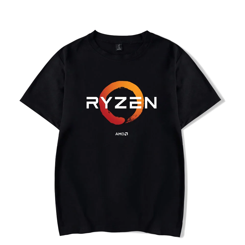 2020 PC Процессор CP CPU AMD RYZEN Футболка Женщины / мужчины Одежда Мода IT Весёлые тенниски