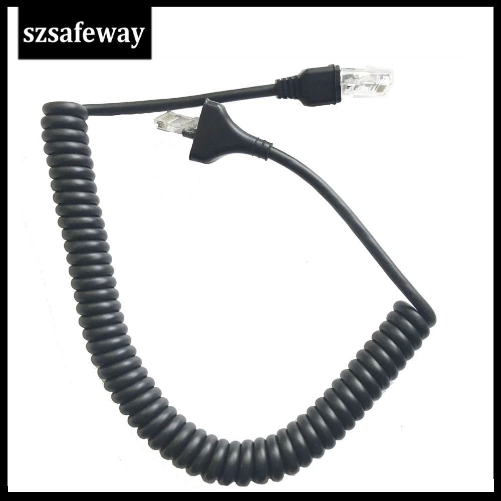 8PIN Динамик микрофонный кабель для kenwood TK-868G TK-768G TK-862G TK-762G TK-7100 TK-8100 TM-261A, TM-271A, TM-461A двухстороннее радио