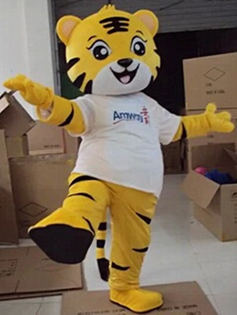 Новый костюм талисмана тигра из мультфильма Вечерние игры на день рождения