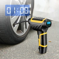 american plug car air compressor pump portable handheld car tire inflator air pump 150 psi repair tool for motocycle