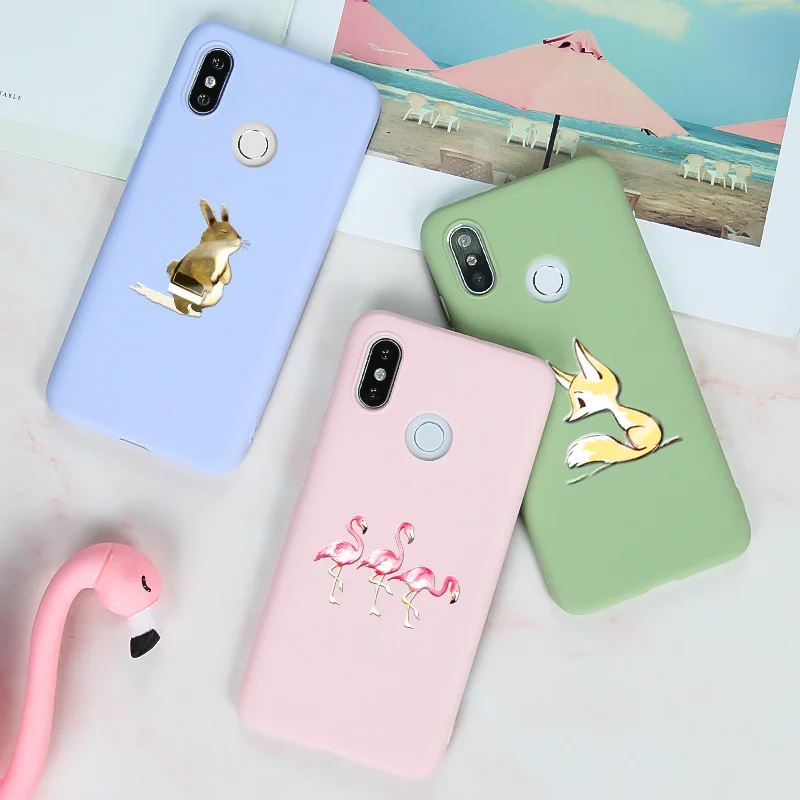Чехол-бампер для Xiaomi Mi 8 Lite Redmi 6A чехол телефона Note 5 6 7 PRO Plus 5A 7A силиконовый из ТПУ